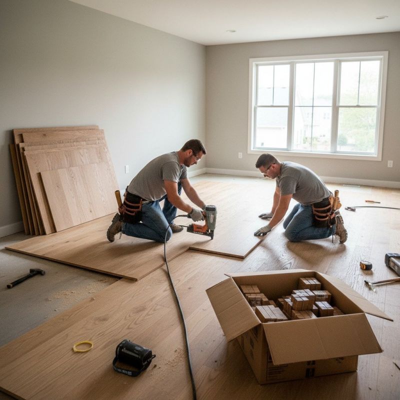 Local Wood Flooring Service pros at work