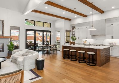 Woods Floors Are Durable and Can Withstand Daily Wear and Tear!